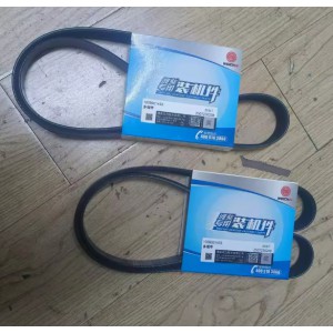  Weicai Engine Parts for Heavy Duty Dump Truck Engine Parts Generator Belt V Belts 6pk1185